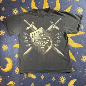 Zelda Black Graphic T-Shirt